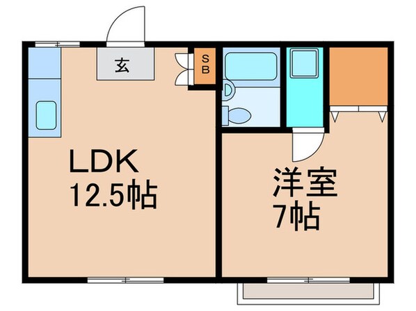 シャトートキワの物件間取画像